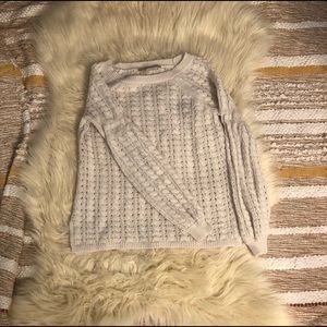 LOFT Bubble-Sleeved Sweater